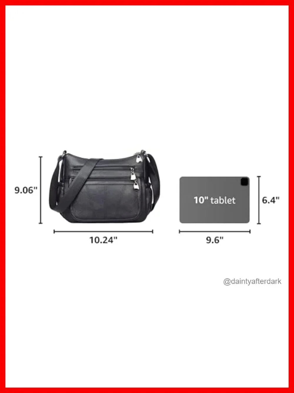 Women's Soft PU Leather Satchel Crossbody Handbag Tote with Multiple Pockets